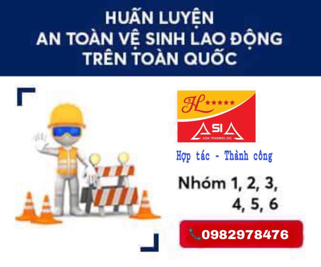 KHÓA AN TOÀN LAO ĐỘNG & VỆ SINH LAO ĐỘNG
